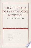 libro Breve Historia De La Revolución Mexicana