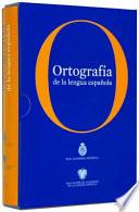 libro Ortografía De La Lengua Española