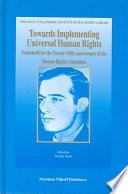libro Towards Implementing Universal Human Rights