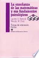 libro La Enseñanza De Las Matemáticas Y Sus Fundamentos Psicológicos