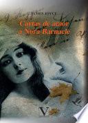 libro Cartas De Amor A Nora Barnacle