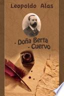 libro Doña Berta; Cuervo