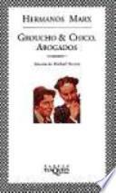 libro Grouncho And Chico, Abogados