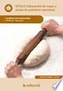 libro Elaboración De Masas Y Pastas De Pastelería Repostería
