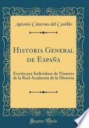 libro Historia General De España