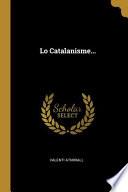 libro Lo Catalanisme...