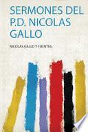 libro Sermones Del P.d. Nicolas Gallo