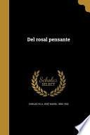 libro Spa Del Rosal Pensante