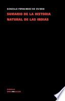 libro Sumario De La Historia Natural De Las Indias