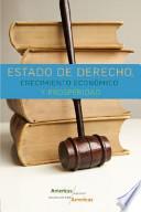 libro Estado De Derecho, Crecimiento Económico Y Prosperidad