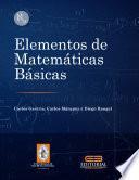 libro Elementos De Matemáticas Básicas