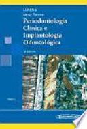 libro Periodontologia Clinica E Implantologia Odontologica