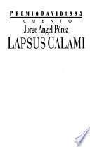 libro Lapsus Calami