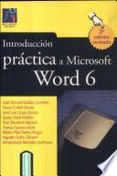 libro Introducción Práctica A Microsoft Word 6