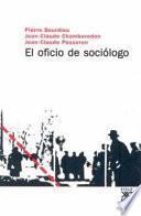 libro El Oficio De Sociólogo