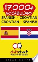 libro 17000+ Spanish   Croatian Croatian   Spanish Vocabulary