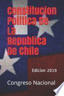 libro Constitucion Politica De La Republica De Chile