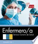 libro Enfermero/a. Servicio Canario De Salud. Temario Vol. I