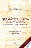 libro Gramática Copta (dialecto Sahídico)