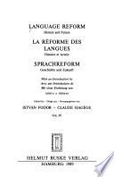 libro Language Reform