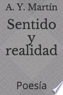 libro Sentido Y Realidad