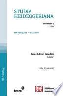libro Studia Heideggeriana Vol. V