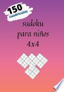 libro Sudoku Para Niños 4x4