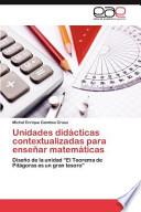 libro Unidades Didácticas Contextualizadas Para Enseñar Matemáticas