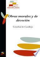 libro Obras Morales Y De Devoción (anotado)