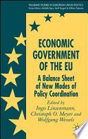 libro Economic Government Of The Eu