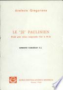 libro Le  Je  Paulinien