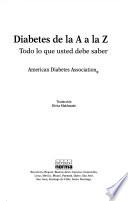 libro Diabetes De La A A La Z