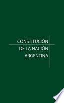 libro Constitución De La Nación Argentina